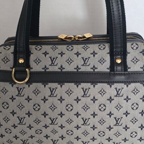Louis Vuitton Josephine PM Navy Monogram Mini Boston Bag - Picture 3 of 14